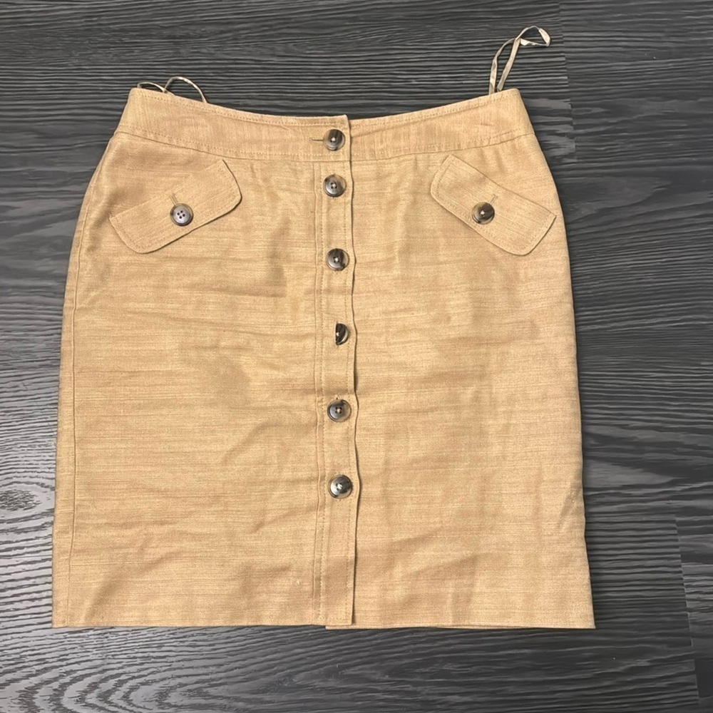 🍍ANNE KLIEN BUTTON DOWN SKIRT🍍SIZE 8🍍@17